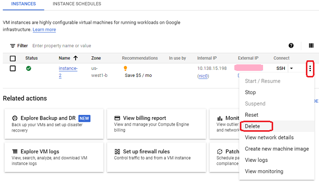 DeleteVirtualMachine