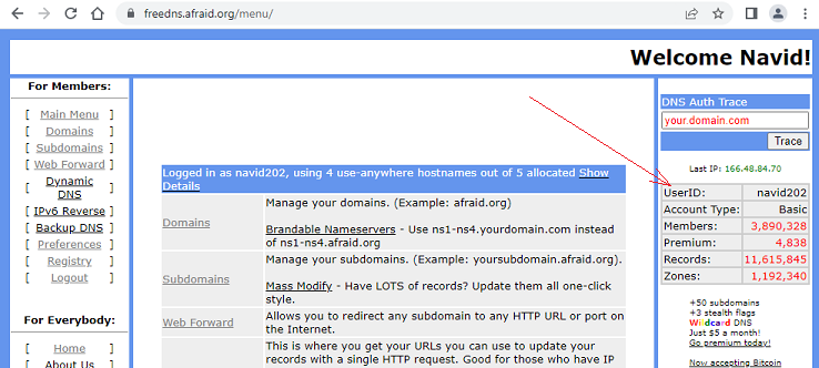 FreeDNS_LoggedIn